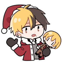 [LINEスタンプ] Sichi ＆ Nana (Christmas)