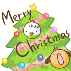 [LINEスタンプ] Daisy x Woody ~Merry Christmas