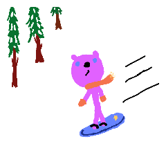 [LINEスタンプ] bear original 5