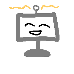 [LINEスタンプ] 画面のキャラクター