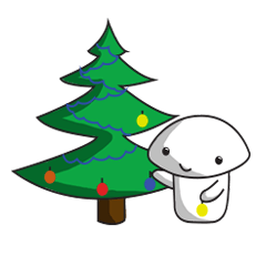[LINEスタンプ] 内気-ちゃん の メリークリスマス
