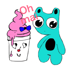 [LINEスタンプ] Melts