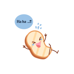 [LINEスタンプ] Cute Toasts