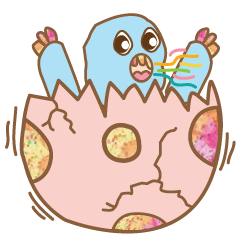 [LINEスタンプ] Crazy baby dinosaurs