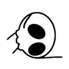 [LINEスタンプ] 頭蓋骨くんのスタンプ