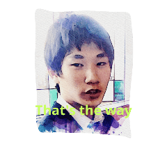 [LINEスタンプ] 上田くん