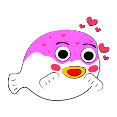 [LINEスタンプ] ぱふ