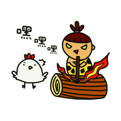 [LINEスタンプ] Third princess and her happy partner