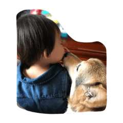 [LINEスタンプ] 蒼矢 Happy