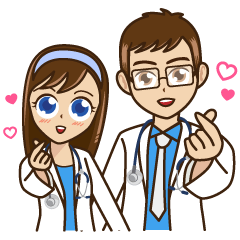[LINEスタンプ] Cutie doctor