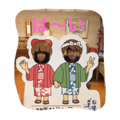 [LINEスタンプ] 清.里-家族