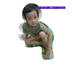 [LINEスタンプ] Gaya Keponakan