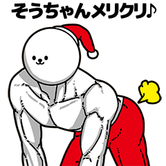 [LINEスタンプ] そうちゃん用アホネタ【クリスマス編】