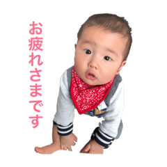 [LINEスタンプ] たくしゃんのあいさつ