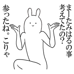 [LINEスタンプ] みはるが使うシュールすぎるスタンプ