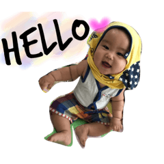 [LINEスタンプ] ひろやのあいさつ