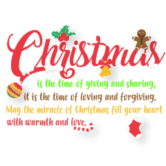 [LINEスタンプ] make a wish christmas ＆ newyear