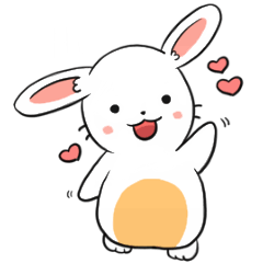 [LINEスタンプ] Joy the Bunny