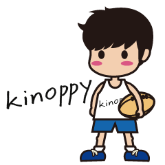 [LINEスタンプ] kinoppyの画像（メイン）
