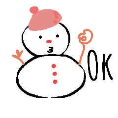 [LINEスタンプ] All about snowmanの画像（メイン）