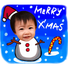 [LINEスタンプ] Chibabyxmas