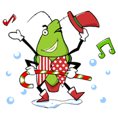 [LINEスタンプ] Uncle Roach: Christmas Day
