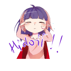 [LINEスタンプ] as001 : Red Knight Ave = Ordinary？！ -s