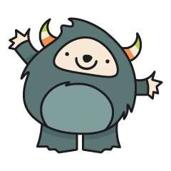 [LINEスタンプ] Monster Mung bean sand milk