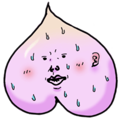 [LINEスタンプ] peachy characters