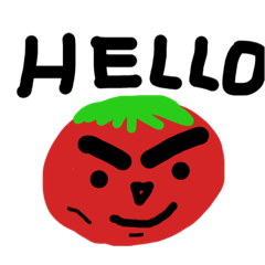 [LINEスタンプ] トマトの化身