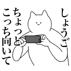 [LINEスタンプ] しょうごに送るスタンプ【シュール】