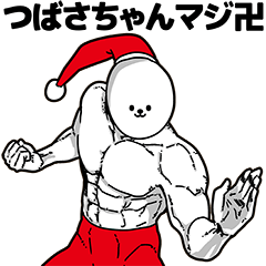 [LINEスタンプ] つばさちゃん用アホネタ【クリスマス編】