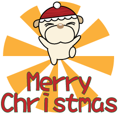 [LINEスタンプ] PiePie's christmas and happy new year