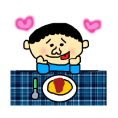 [LINEスタンプ] ボクぼんくん