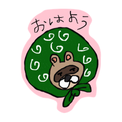 [LINEスタンプ] 泥棒たぬき