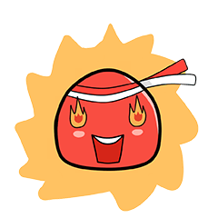 [LINEスタンプ] Red Slime