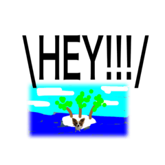 [LINEスタンプ] 続おーい！と呼んでるパピヨン犬(英語)2