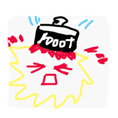 [LINEスタンプ] ギザギザチャン