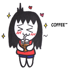 [LINEスタンプ] Coffee Please