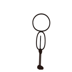 [LINEスタンプ] Matchstick' Yoga time
