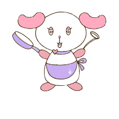 [LINEスタンプ] mam wanco！