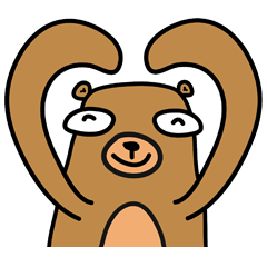 [LINEスタンプ] Super Bear！