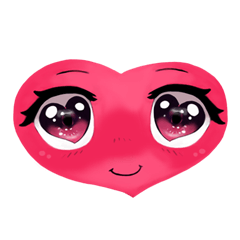 [LINEスタンプ] Loveji Kissesの画像（メイン）