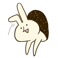 [LINEスタンプ] 毎日楽しいうさぎくんの画像（メイン）