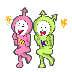 [LINEスタンプ] ワタキンカサキン