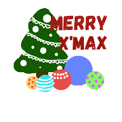 [LINEスタンプ] merry x'max