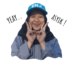 [LINEスタンプ] ENJ Undip Anjay！