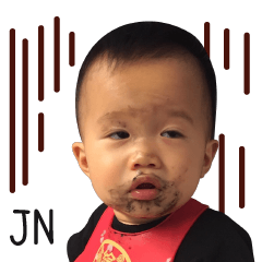 [LINEスタンプ] JN.