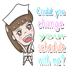 [LINEスタンプ] NurseMillionare(ENGversion)