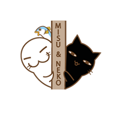 [LINEスタンプ] Misu Neko Comeback